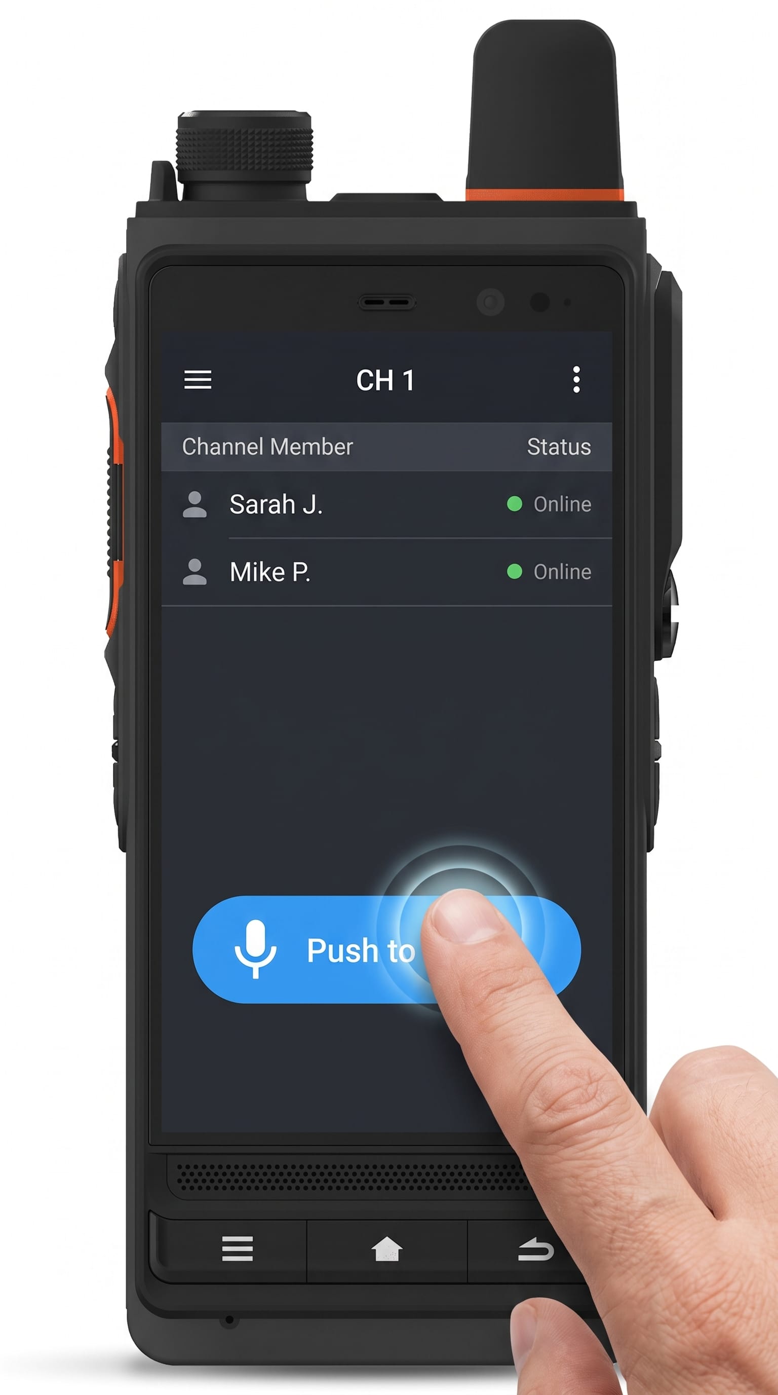 PTT-624G Rugged LTE Radio