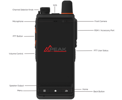 PTT-624G Rugged LTE Radio