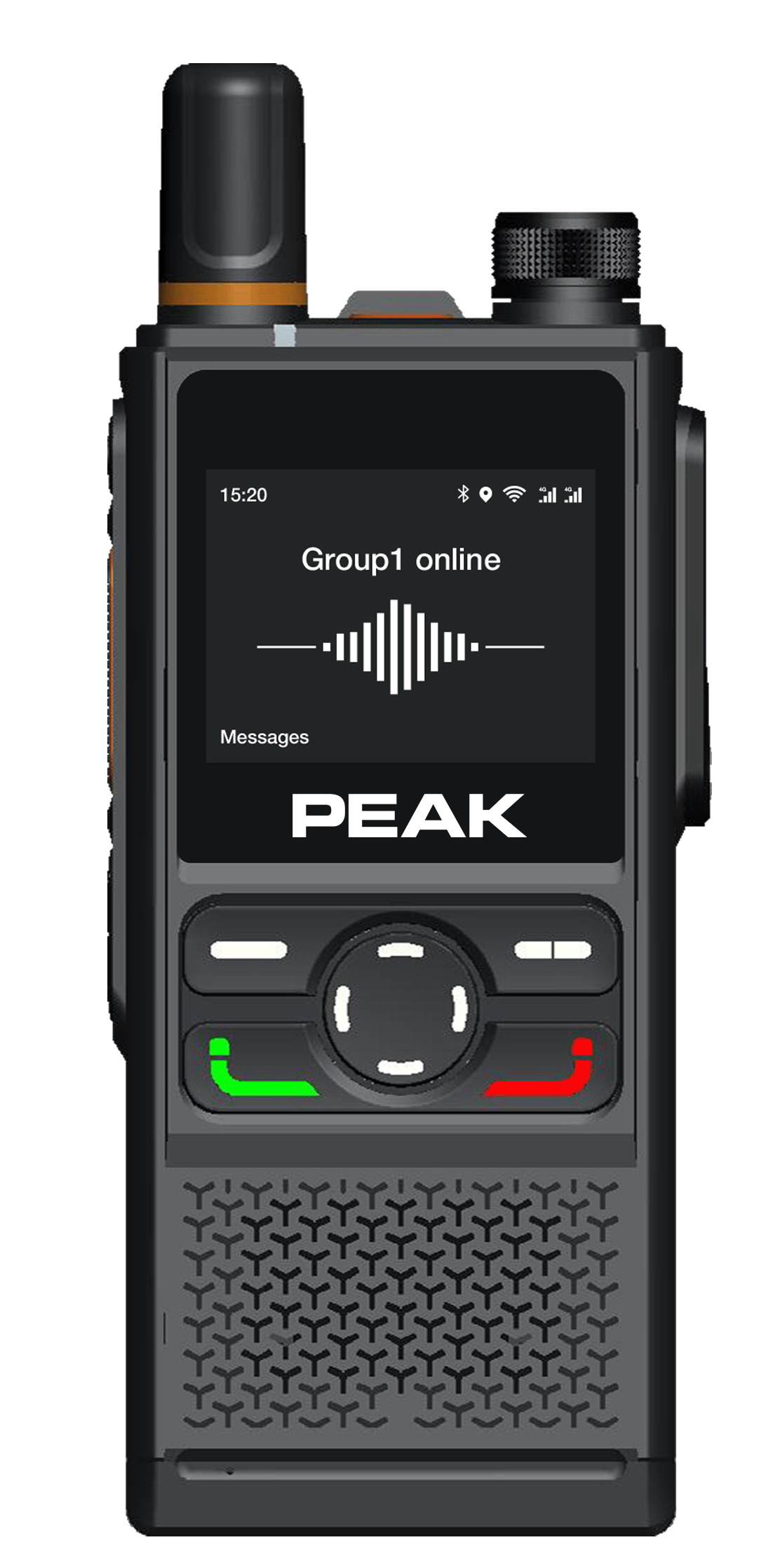 PTT-324G Rugged LTE Walkie Talkie â PEAKPTT - Push To Talk Over Cellular