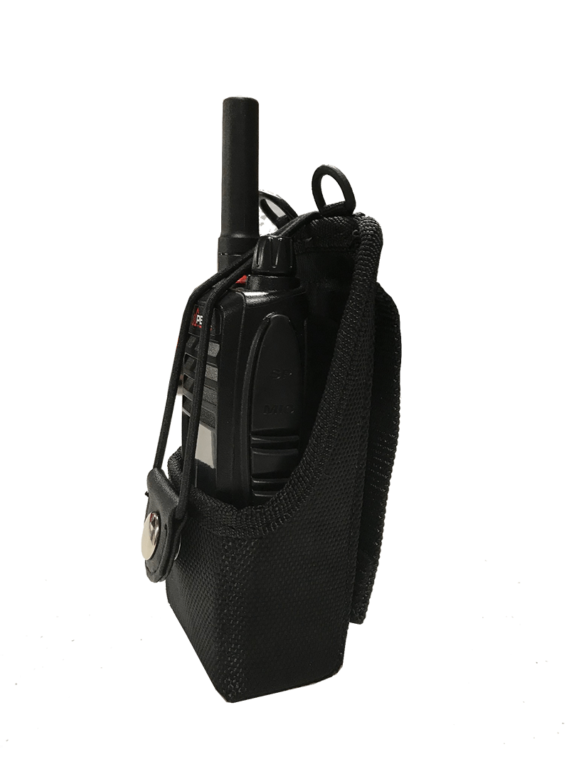 Kritne Shoulder Radio Case,Portable Nylon Shoulder Strap Belt Case Holder  Bag Pouch for Walkie Talkie Two Way Radio