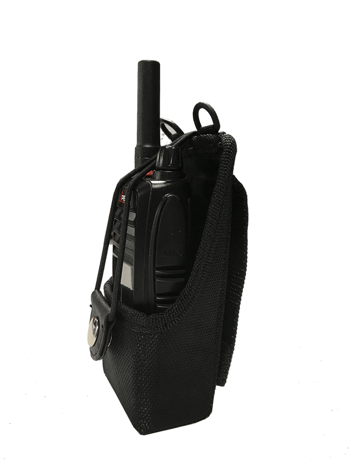 Radio Holder Multi-function Holster Case Nylon For Walkie-talkie Black  Durable