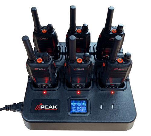 PTT-84G 6-Way Multi-Charger