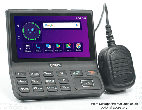 Uniden® UV350 4G/LTE Vehicle Fleet Communication Device